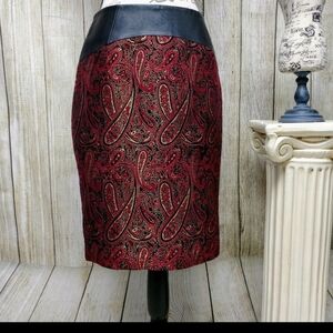 The Limited Size 6 Red Black GORGEOUS Skirt
